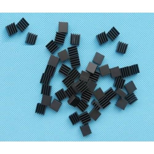 10PCS Heat sink 8.8x8.8x5mm High quality MINI HeatSink Color Black NEW CK