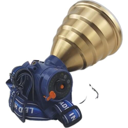 10 core giant headlight glare bright rechargeable flashlight led shot and a head-mounted lamp fishing lights 12V