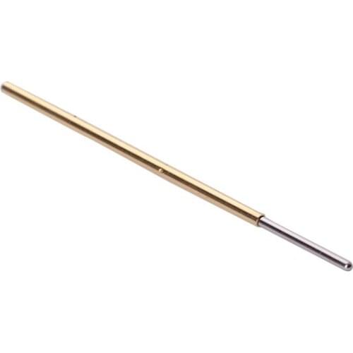 100PCS PL75-J1 Small Round Head Spring Test Pin Outer Diameter 1.02mm Needle Length 33.35mm Thimble for Circuit Board Testing