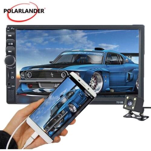 Autoradio Mirror Link Car Radio Bluetooth 2 Din Car Audio LCD Touch Screen 7 Inch Optional 170 degree CCD radio cassette player