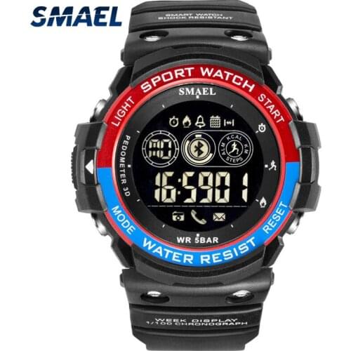 SMAEL Sport Watch Men Fashion Digital Wristwatches Mens Week Date Stopwatch Digital Wristwatch Montre Homme relogio masculino