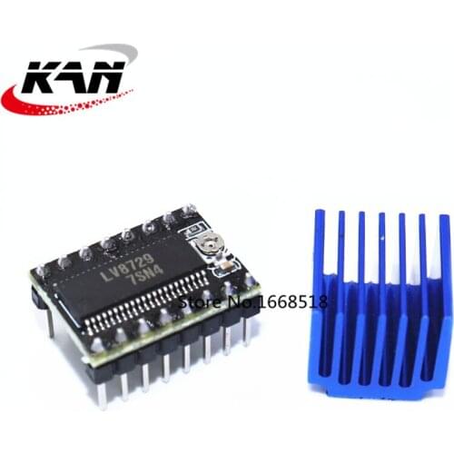 LV8729 Stepper Motor Driver 4-layer Substrate Ultra Quiet Driver LV8729 Driver Support 6V-36V Full Microstep Driver Controll