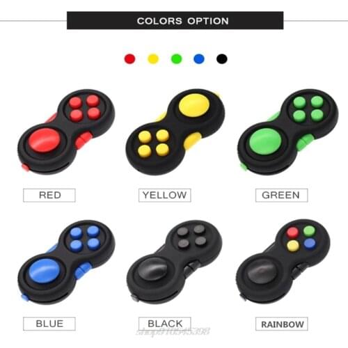 Fidget Controller Pad Cube Game Focus Toy Smooth ABS Plastic Stress Relief Toys for Add M01 21 Dropshipping