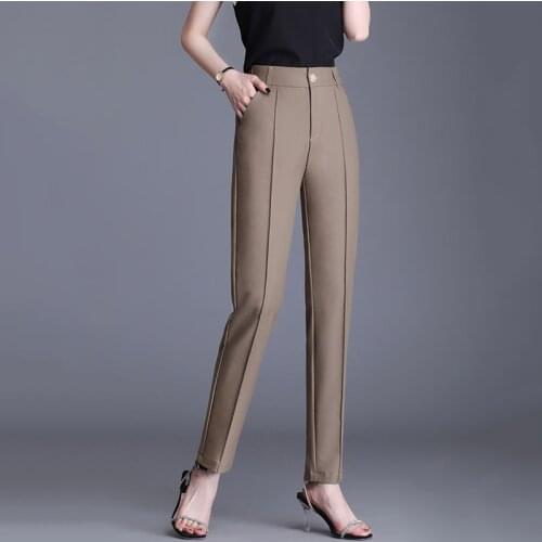 HWLZLTZHT Women's Wide Trousers