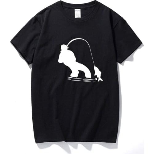 Hot Sale Tees Short-Sleeved Cloth Design Swag Fly Fishinger Fisherman Summer Men TShirt Funny Casual T Shirts Men Oversize