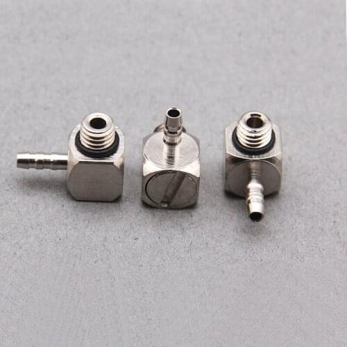M3 M5 ALU 2 3 4 5 mm dia tube quick fitting joint male thread Pneumatic Push In joint Pu tube pipe gas connector Air Fitting