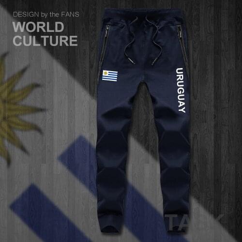 Uruguay Uruguayan URY UY mens pants joggers jumpsuit sweatpants track sweat fitness fleece tactical casual nation country leggin