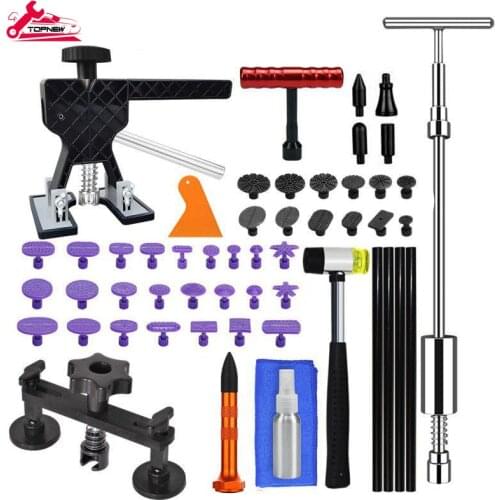 Paintless Dent Repair Kit - Car Dent Removal Kit Dent Lifter Pop a Dent Tool for Auto Dent Door Ding Hail Dent Remover