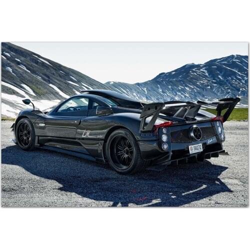Pagani Zonda 750 LM Sports Car Photo Wall Art Posters and Prints Canvas Painting Wall Picture For Living Home Decor