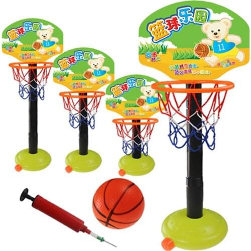 Lifting Plastic Basketball Stand Childrens Sports Equipment Ball Indoor and Outdoor Portable Shooting Toys