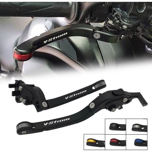 For SUZUKI DL1000 V-STROM/XT 2002-2020 SEMSPEED Accessories Adjustable Folding CNC Motorcycle Handle Brake and Clutch Levers