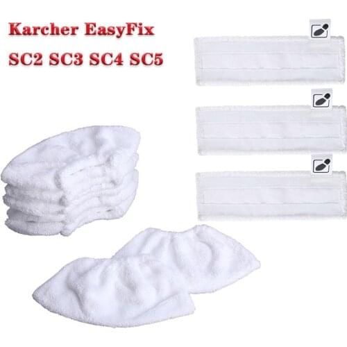 Replacement Steam Mop Cloth Cleaning Pad Cloth Cover for Karcher EasyFix SC2 SC3 SC4 SC5 Steam Mop Cleaner Spare Parts