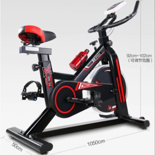 Spinning bicycle exercise bike magnetically controlled folding indoor pedal bicycle aerobic exercise fitness exercise equipment