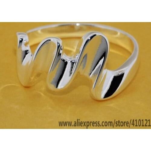 R201 Lucky Charm Silver Color Rings For Women Fashion Jewelry Wholesale Women Accessorie Fashion Rings /dwkamnra Erganina