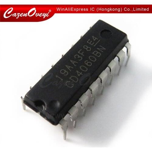 10pcs/lot CD4060BE CD4060 4060 DIP-16 In Stock