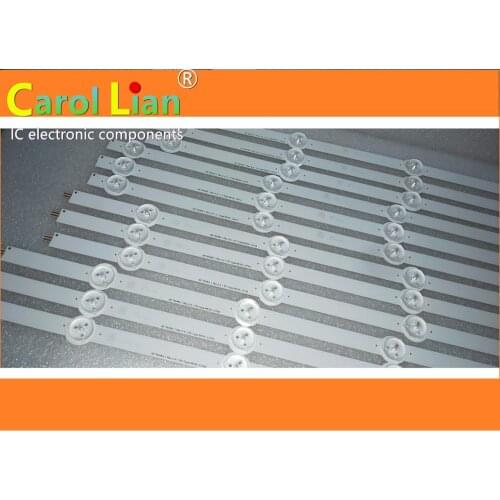 12Pieces 100% New LED Backlight strip For LG 50" TV ROW2.1 REV 0.4 50LN575 LC500DUE 50LN5200 50LN5100 50LN5600 50LN570 50LA621