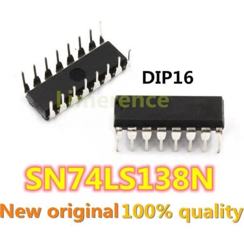 5pcs SN74LS138N DIP-16 74LS138 DIP16 SN74LS138 DIP 74LS138N HD74LS138P Support recycling all kinds of electronic components