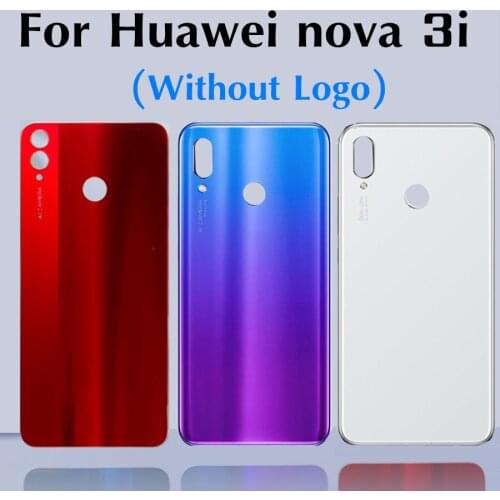 6.3 inch For Huawei nova 3i Back Battery Cover Rear Housing Glass Door Panel Case