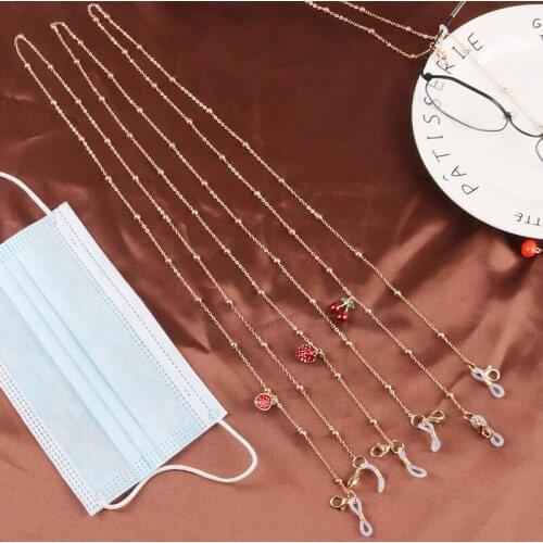 Fashion Chic Womens Eyeglass Chains Sunglasses Reading Beaded Glasses Chain Eyewears Cord Holder Necklace strap Rope