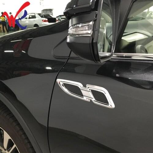 Loyalty for Toyota RAV4 2016 2017 Front Side Fender Vent Air Outlet Lamp Cover Trim Car Accessories