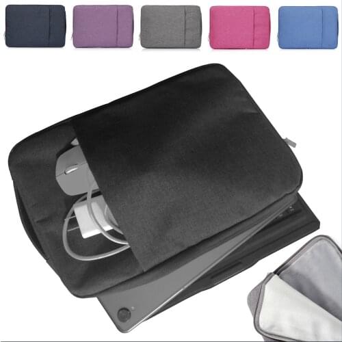 For iPad M1 Pro 11 12.9 10.9 10.2 9.7 inch Air 4 3 2 Case for Samsung galaxy tab a7 Huawei matepad 10.4 10.8 zipper bag sleeve