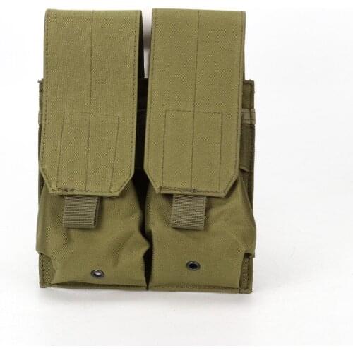 AK Two-piece Bag M4 Double Molle Bag Multi-functional Tactical Combat Military Training Army Hunting Accessories Hanging Pack