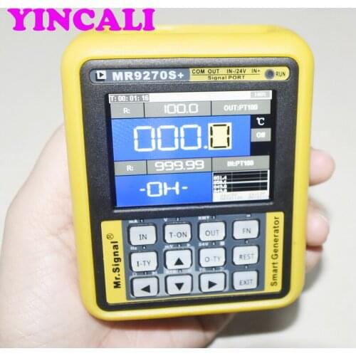 Fast Shipping MR9270S+ HART Moden Signal Generator Calibration Current Voltage PT100 Thermocouple Pressure Transmitter Logger