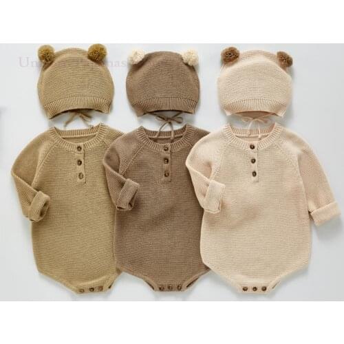 3 Color Rompers for Newborn Baby Boys Girls Bodysuits 100 Cotton Soft Pajamas for Infants Neutral Clothes Muslin Kids Jumpsuits