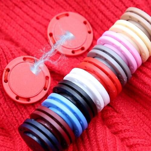 Magnetic Buttons Garment Sewing Supplies Magnet Stone Buckle Automatic Magnetic Buttons DIY Crafts Bag Clothes Scrapbook Decors
