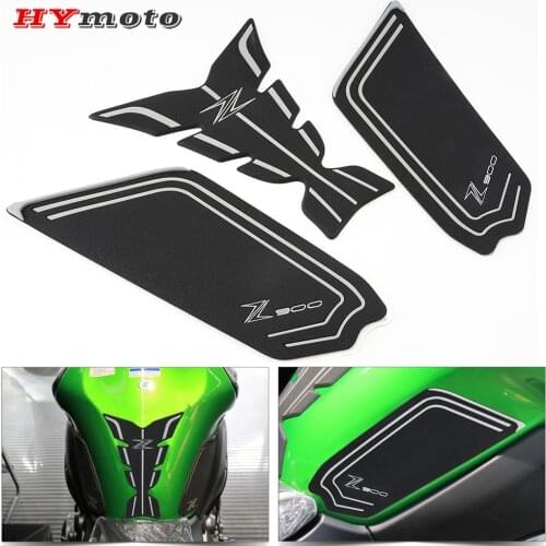 For Kawasaki Z900 2017 2018 2019 High Quality Motorcycle Tank Pad Protector Sticker Decal Gas Knee Grip Tank Traction Pad Side