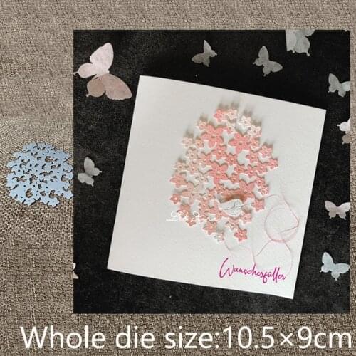 New Design Craft Metal stencil mold Cutting Dies Flower cluster decoration scrapbook die cuts Album Paper Card Craft Embossing