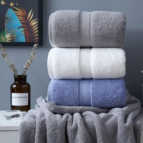 800g extra-large thick cotton bath towel, soft plush, 100% cotton, high water absorption, quick-drying, skin-friendly, soft and