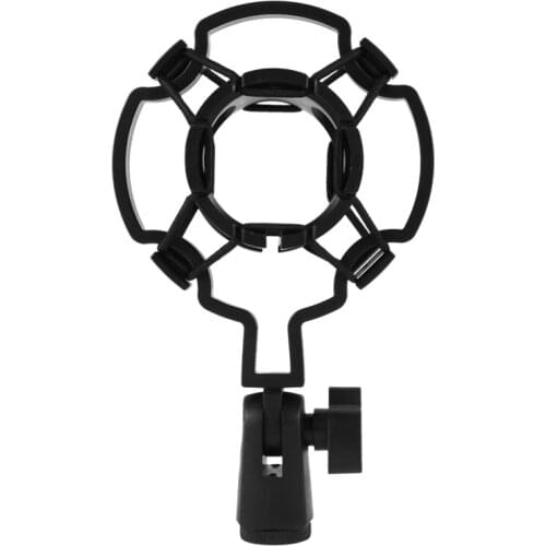 Universal Professional Condenser Microphone Mic Shock Mount Holder Studio Recording Bracket For Large Diaphram Mic Clip