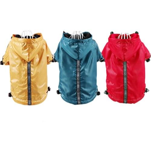 Waterproof for Dog Clothing for Dog Raincoats Pet Clothes Transparent Raincoat For Pet Supply Dog Coat For Chihuahua Cloak