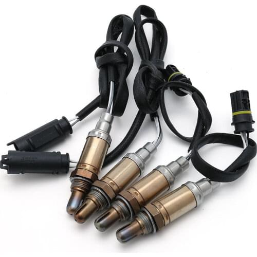 4PCS Oxygen Sensor Upstream+Downstream For BMW 323i 325i X3 X5 E39 E46 OEM 234-5134 234-4472 11781433940 0258005109 0258003477