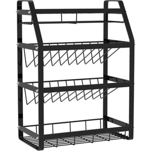 Household Storage Rack Creative Spice Rack Kitchen Storage Rack Bathroom Rack
