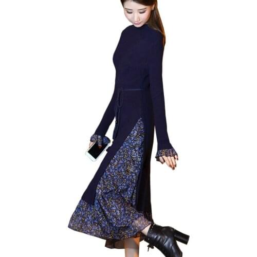 Модные вязаные платья CharmNiceEast China At AliExpress