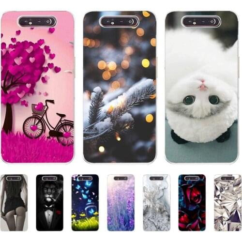 For Samsung Galaxy A80 Case A805 Silicone Soft TPU Phone Case For Samsung A80 2019 A 80 GalaxyA80 A805F A805 SM-A805F/DS Cover