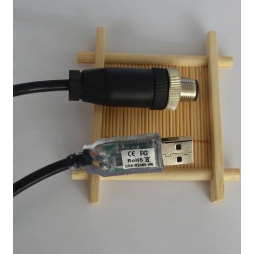 Ftdi usb rs485 to m8 m12 serial USB-RS485-M12 conversion RS485 M12 usb to rs485 rs422 usb converter cable