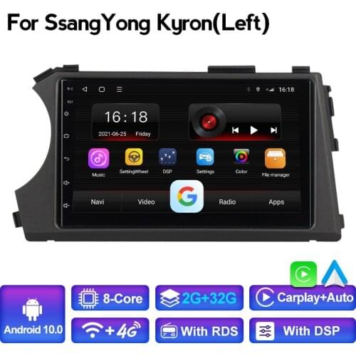 Hot Sell! Octa core headunit Car Stereo For Ssangyong Kyron/Actyon 2005-2011 Car Radio Android Multimedia 7" Screen Player