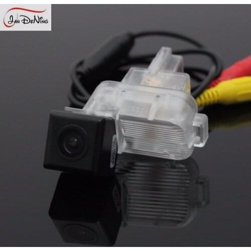 JanDeNing HD CCD Car Rear View Parking/Backup Reverse Camera/ License Plate Light OEM For Mazda3 M3 Hatchback 2013-2015