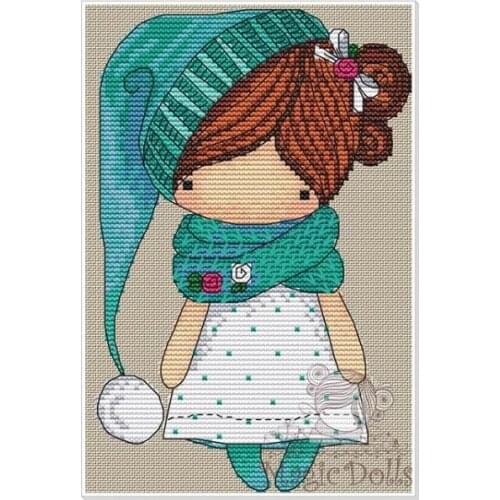 ZZ2094 For Needlework Kit NOT PRINTED Cross stich Painting Set Cross Stitch Kits Cross-stitch Embroidery Set Stitch Kits Cross