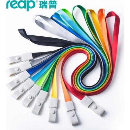12 Pack Reap of 7723 Woven Polyester Neck Lanyards/straps/strings Clip Attachment Office Id Name Tags Badge Holder Customize