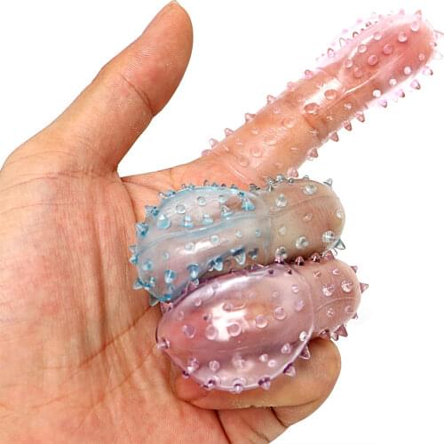 3 Pcs Sex Finger Penis Sleeve No Vibration For Woman Vagina Clit Stimulate Masturbation G Spot Massager Adult Sex Toy