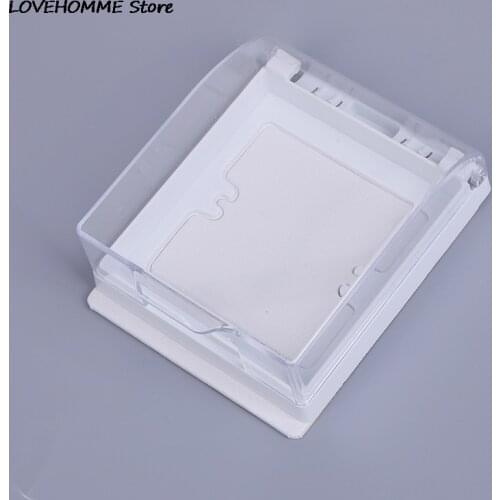 Wall Socket Waterproof Box Plate Switch Protection Cover,Outdoor Socket Box Cover Protector