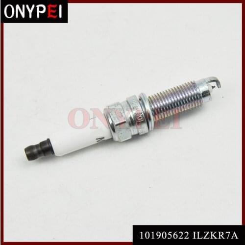 New 4pcs Iridium Spark Plug ILZKR7A For Q7 Porsche Cayenne 3.6L iridium platinum ILZKR7A 10190 5622 101905622 Auto Part