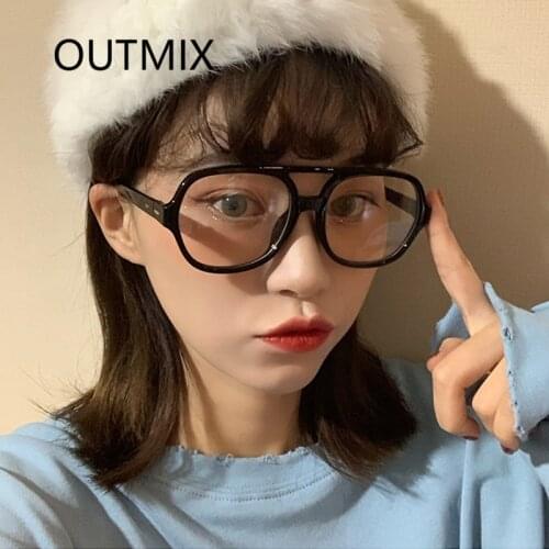 Luxury Sunglasses Women Classic Yellow Lens Square Sun Glasses Female Vintage Round Sunglass Goggles Lady Outdoor Beach Eyewear