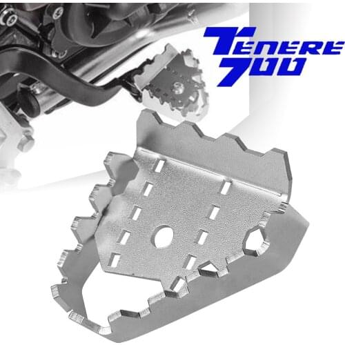 Motorcycle Adjustable Rear Foot Brake Lever Peg Pad Extension Enlarge Extender For Yamaha XTZ700 Tenere XT700Z 2019 2020 2021