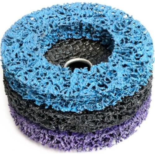 125mm Polishing Strip Disc Abrasive Wheels Rust Remover Paint Clean Grinding Wheels for Motorcycles Durable Angle Grinder Truck