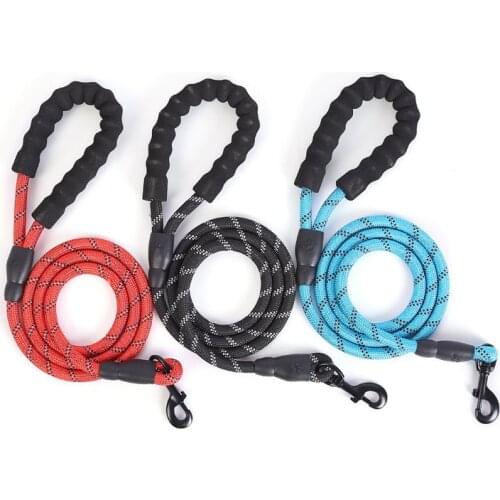 Reflective Dog Leash Pet Training Running Rope Durable Nylon Rope Leashes For Small Medium Large Dog Pet Supplies